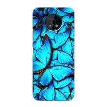 Силіконовий бампер з картинкою звірів для Nokia G50 (Крила метеликів)