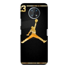 Силиконовый Чехол Nike Air Jordan на Нокиа Джи 50 – Джордан 23