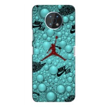 Силиконовый Чехол Nike Air Jordan на Нокиа Джи 50 – Джордан Найк