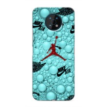 Силиконовый Чехол Nike Air Jordan на Нокиа Джи 50 – Джордан Найк