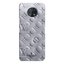 Текстурный Чехол Louis Vuitton для Нокиа Джи 50 – Белый ЛВ