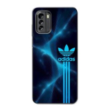 Чохли Адидас для Nokia G60 (AlphaPrint) (Синій Адідас)