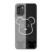 Чехлы для Nokia G60 - Bearbrick Louis Vuitton (PREMIUMPrint) (БеарБрик глаза)