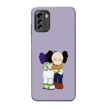 Чехлы для Nokia G60 - Bearbrick Louis Vuitton (PREMIUMPrint) (Дружба Беарбрик)