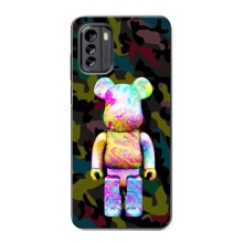 Чехлы для Nokia G60 - Bearbrick Louis Vuitton (PREMIUMPrint) (Яркий Bearbrick)