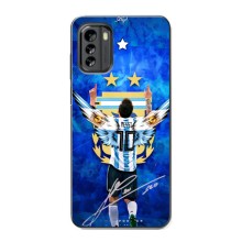 Чохли для Nokia G60 (Leo чемпіон) (AlphaPrint) (Мессі збірна)