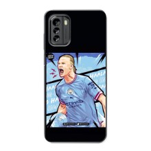 Чехлы с футболистом Ерлинг Холанд для Nokia G60 (AlphaPrint) (гол Эрлинг Холланд)