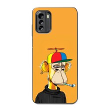 Чехлы с Обезьянами NFT для Nokia G60 (AlphaPrint) (Скучающая Обезьяна NFT)