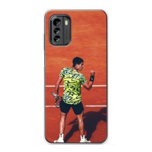 Чехлы с принтом Спортивная тематика для Nokia G60 – Алькарас Теннисист