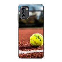 Чехлы с принтом Спортивная тематика для Nokia G60 – Теннисный корт