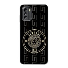 Чехлы VERSACE для Нокиа G60 (PREMIUMPrint) (Лого Версаче)