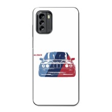 Чохол BMW для Nokia G60 – BMW на білому