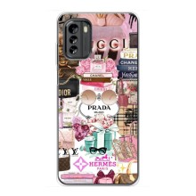 Чехол (Dior, Prada, YSL, Chanel) для Nokia G60 (Бренды)