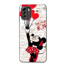 Чехол Disney Mouse Nokia G60 (PREMIUMPrint) (Heart Minni)