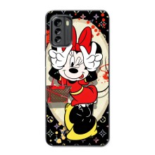 Чехол Disney Mouse Nokia G60 (PREMIUMPrint) (Минни peace)