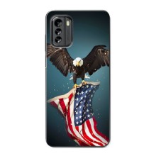 Чохол Прапор USA для Nokia G60 (Орел і прапор)