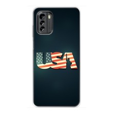 Чехол Флаг USA для Nokia G60 – USA