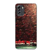 Чехол Манчестер Юнайтед для Нокиа G60 (AlphaPrint) (фанаты Манчестер Юнайтед)