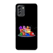 Чехол Амонг Ас для Nokia G60 (AlphaPrint) (Амонг-ас)