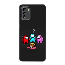 Чехол Амонг Ас для Nokia G60 (AlphaPrint) (Импостер)