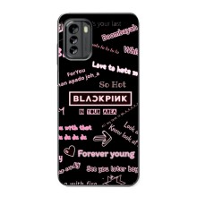 Чехол с музыкальной группой для Nokia G60 – BLACKPINK