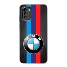 Чехол для Нокиа G60 - с принтом БМВ (AlphaPrint) (Лого BMW)