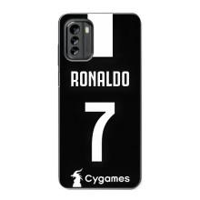 Чехол Криштиану Роналду для Nokia G60 (AlphaPrint) (RONALDO 7)