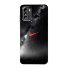 Чехол для Nokia G60 - с принтом Найк (AlphaPrint) (Найк красный)