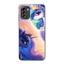 Чехол для Нокиа G60 - (Единорожки - Новинки) (AlphaPrint) (Единорожки)