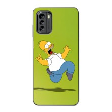 Чехол с Симпсонами для Nokia G60 (VPrint) (Гомер Симпсон)