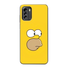 Чехол с Симпсонами для Nokia G60 (VPrint) (Гомер)