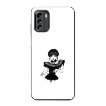 Чехлы Венсдей на Nokia G60 Уэнсдей (AlphaPrint) (танец Уэнздей)