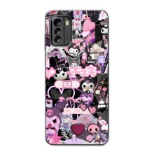 Чохол з кроликом Куромі на Nokia G60 (Колаж Куромі)