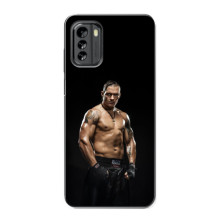 Чехол с картинкой Александр Усик для Nokia G60 – Усик на черном