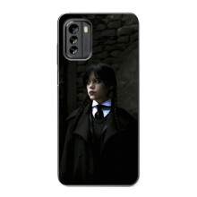 Чехол с дизайном Венздей 2 на Nokia G60 – Уэнсдей в костюме