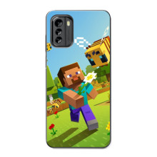 Чохол з картинками Майнкрафт для Nokia G60