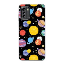 Космические Чехлы для Нокиа G60 (VPrint) (Рисованные планеты)