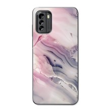 Мраморний чехол на Nokia G60 (VPrint) (Пурпурний Мрамор)
