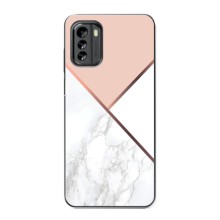 Мраморний чехол на Nokia G60 (VPrint) (Тройний мрамор)