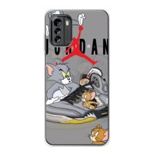 Силиконовый Чехол Nike Air Jordan на Нокиа Джи 60 – Air Jordan