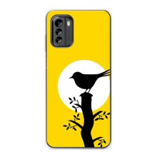 Силиконовый чехол с птичкой на Nokia G60 – Птичка