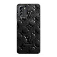 Текстурный Чехол Louis Vuitton для Нокиа Джи 60 – Черный ЛВ