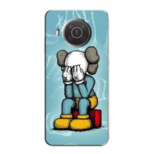 Чехлы для Nokia X10 - Bearbrick Louis Vuitton (PREMIUMPrint) (Плач Bearbrick)