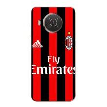 Чехлы для Nokia X10 (VPrint) - Футбольные клубы (Milan)