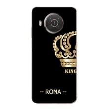 Чехлы для Nokia X10 (VPrint) - Футбольные клубы (Roma)