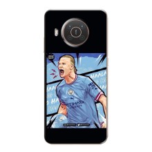 Чехлы с принтом для Nokia X10 Футболист – гол Эрлинг Холланд