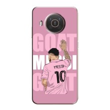 Чехлы Лео Месси в Майами на Nokia X10 – GOAT MESSI