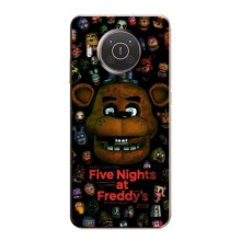 Чехлы Пять ночей с Фредди для Нокиа X10 – Freddy