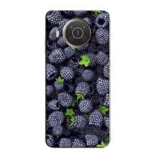 Чехлы с Фруктами для Nokia X10 (VPrint) (Ежевика)