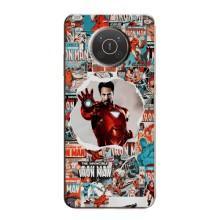 Чехлы с героями Марвел Nokia X10 (VPrint)